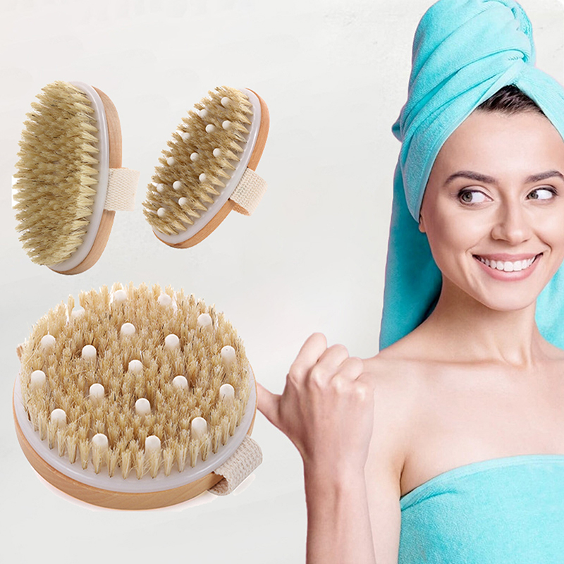 Dry Brush Body - Spazzola Esfoliante in Legno per Massaggio
