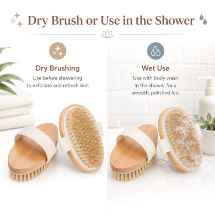 Set di 2 Spazzole per il Corpo - Dry Brush Body recensione e prezzo